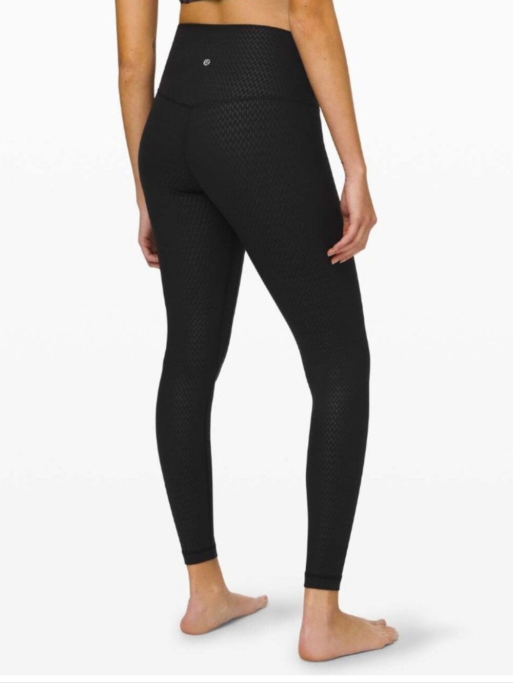 Lululemon Align Pant 28"Diverge Emboss Black